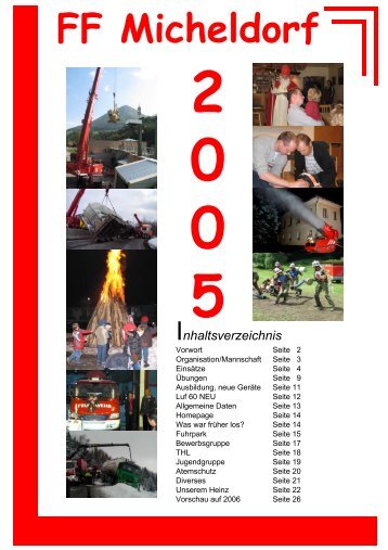 Jahresbericht 2005 - Freiwillige Feuerwehr Micheldorf in OÖ