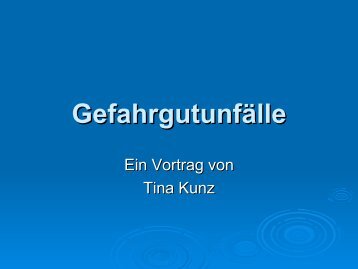 Beschreibung eines Gefahrgut Unfalles auf der BAB 5 (PDF 5,1 MB