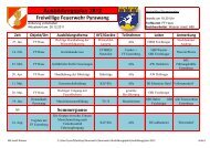 Ausbildungsplan 2012 Freiwillige Feuerwehr ... - FF - Pyrawang