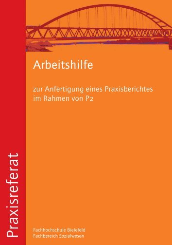 zum Praxisbericht P2 - Fachhochschule Bielefeld
