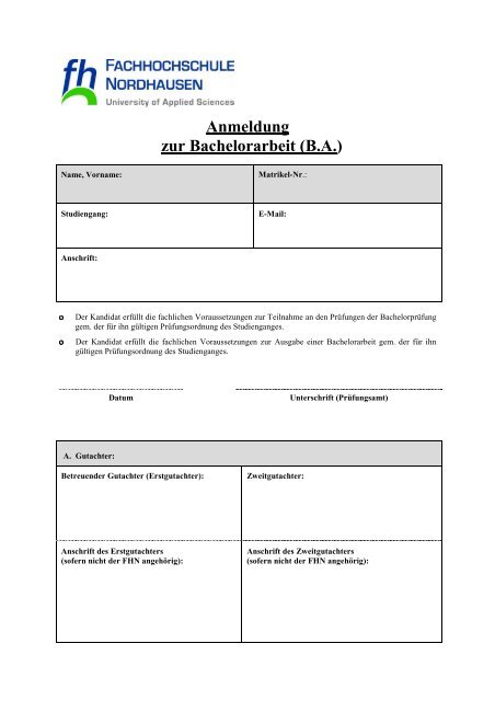 Formular Anmeldung Bachelorarbeit GuS_Soma