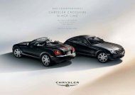 CHRYSLER CROSSFIRE BLACK LINE - Autohaus Bohnes