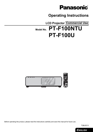 PT-F100U
