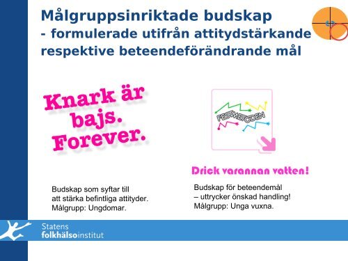 Kommunikationsplanering som verktyg i folkhälsoarbetet - Statens ...