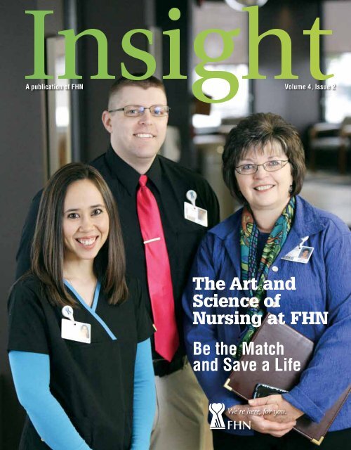 The Art and Science of Nursing at FHN Be the Match and Save a Life