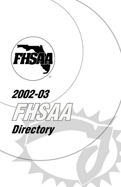 02-03 directory - Florida High School Athletic Association