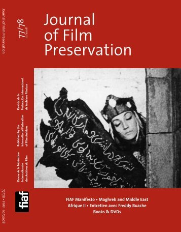 Journal of Film Preservation - FIAF