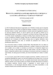 hacia una asistencia sanitaria equitativa y humana a la luz ... - fiamc