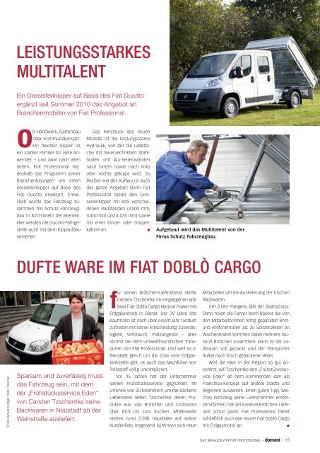 AN DER SPITZE - Fiat Professional