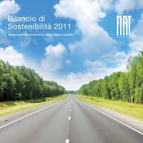 Bilancio di Sostenibilità 2011 - Fiat SpA