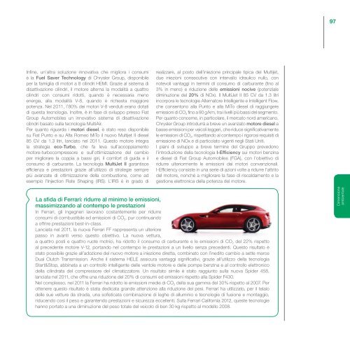 Bilancio di Sostenibilità 2011 - Fiat SpA