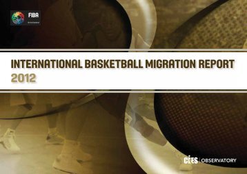 international Basketball Migration Report 2012 - CIES