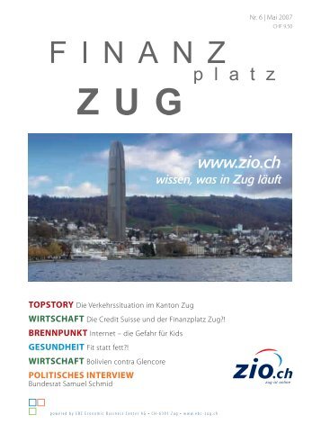 Ausgabe 6 / Mai 2006 - Fidfinvest Treuhand, Zug