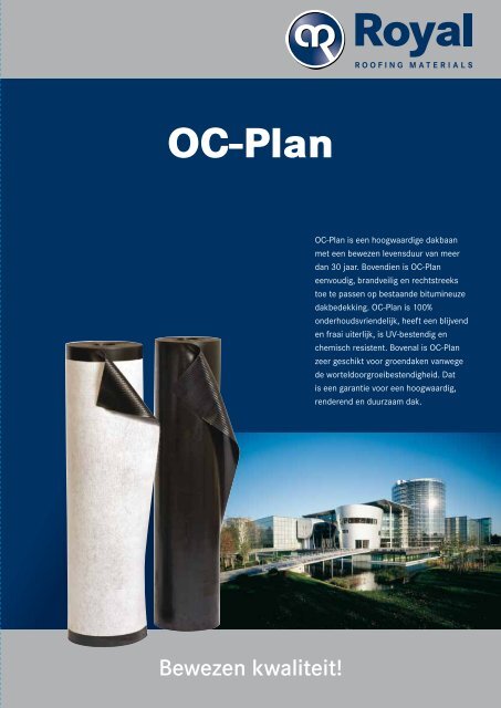 OC-Plan - Royal Roofing Materials