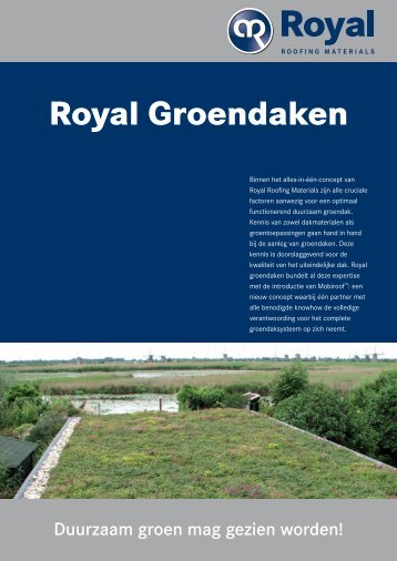 Royal Groendaken - Kelders Dakmaterialen