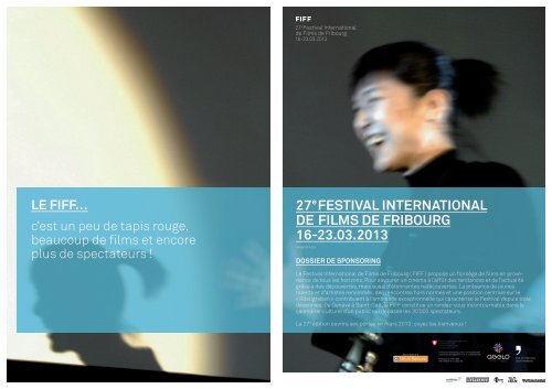 Dossier de sponsoring 2013 - Festival International de Film de ...