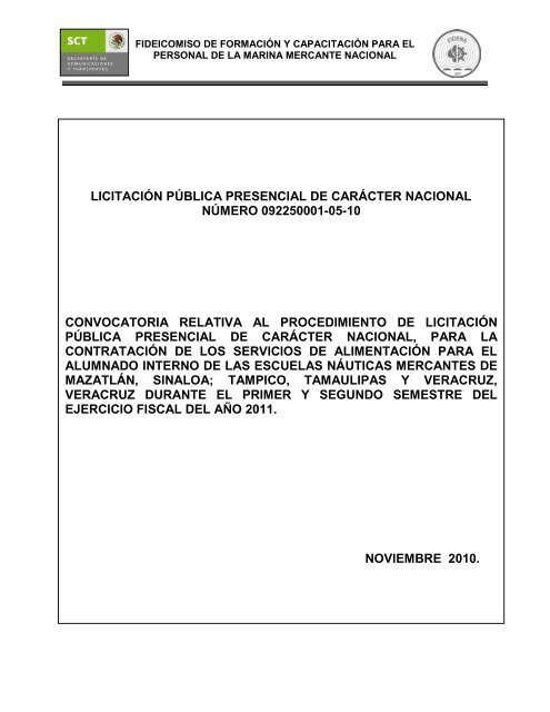 Resumen de Convocatoria - Fidena