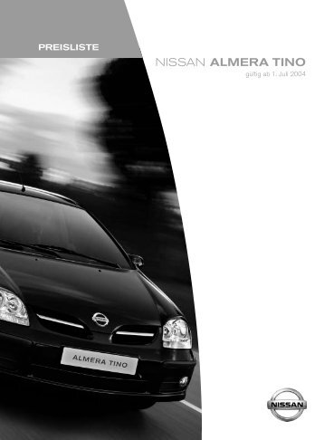 NISSAN ALMERA TINO - Autohaus Hering