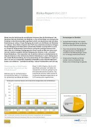 Risiko-Report März 2011 - Vwd