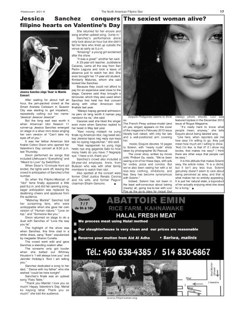 Filipino Star February 2013 Edition
