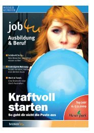 Ausbildung & Beruf - Weser Kurier