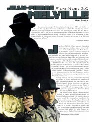 Jean-Pierre Melville - Film Noir 2.0 - Transatlantic Habit
