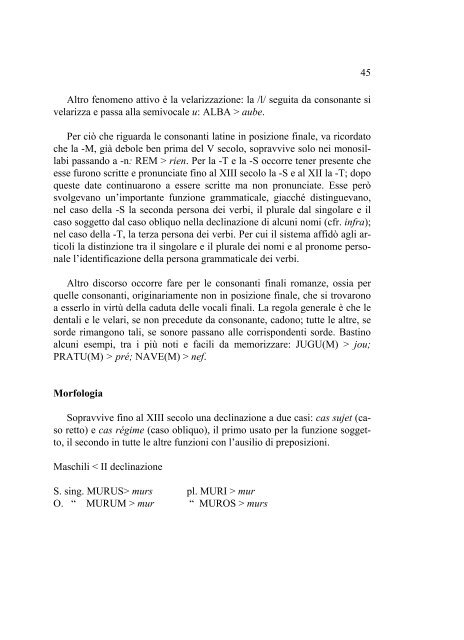 1. La tradizione - Centro di studi Filologici Sardi