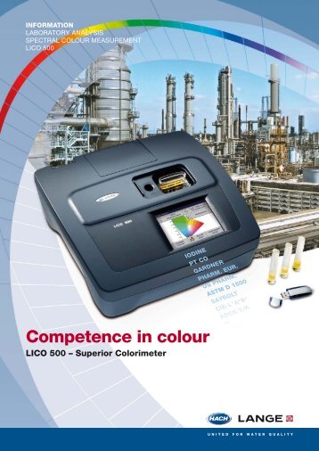 Competence in colour LICO 500 - Filter