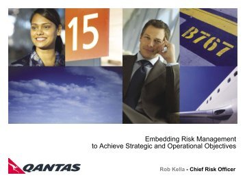 Embedding Risk Management to Achieve Strategic and Operational ...