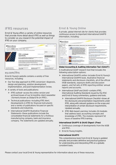 US GAAP vs. IFRS The basics - Financial Executives International