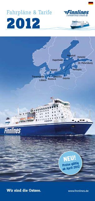 Fahrpläne & Tarife - Finnlines