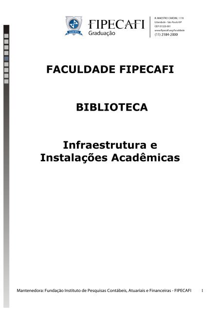 Fipecafi - Projetos e Pesquisas