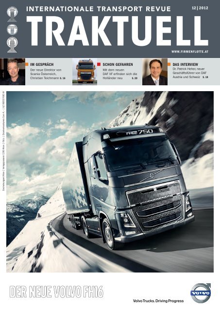 der neue VolvO FH16 - firmenflotte.at