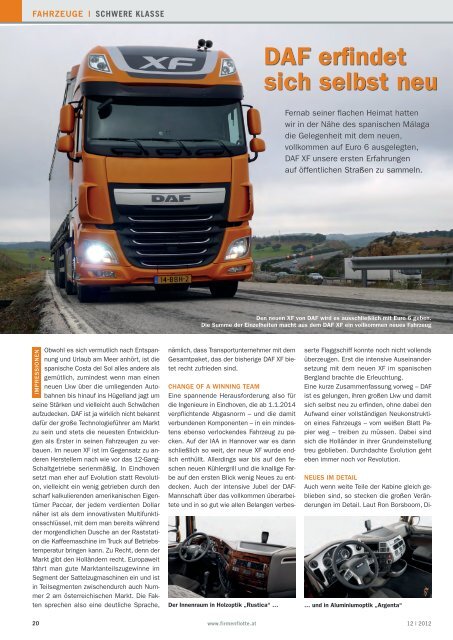 der neue VolvO FH16 - firmenflotte.at