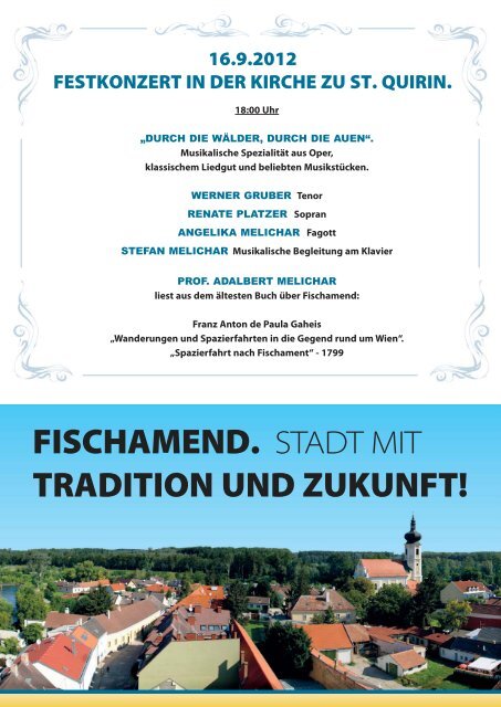 25 Jahre Stadtfest Fischamend