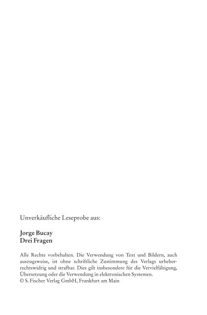 Leseprobe PDF - S. Fischer Verlag