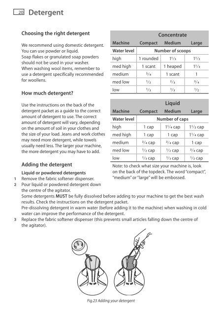 Installation instructions and User guide - Fisher & Paykel