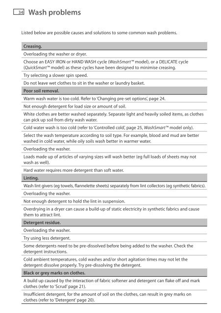 Installation instructions and User guide - Fisher & Paykel