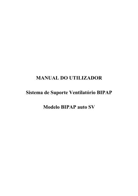 RESPIRONICS_BIPAP AUTO SV_Manual Clinico.pdf - FisioCare