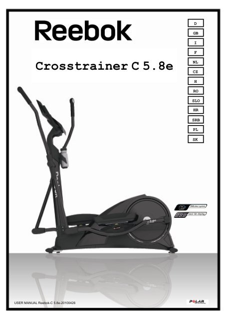 Crosstrainer C 5.8e - Reebok Fitness