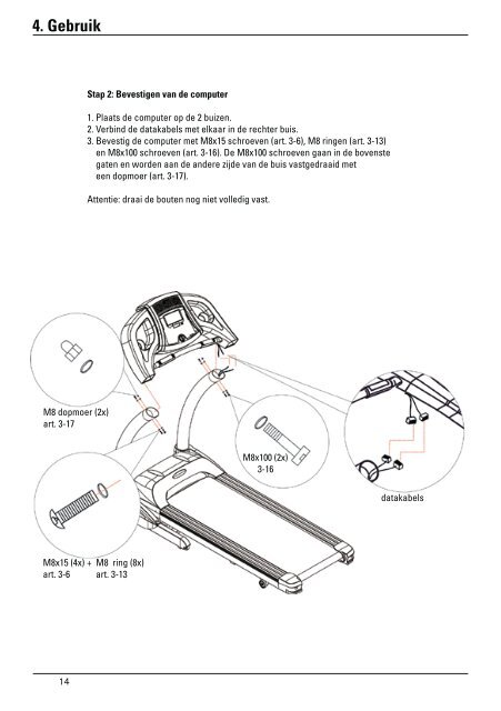 Gebruiksaanwijzing LOOPBAND - Engine Sports Group