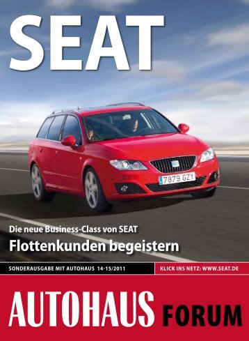 SEAT Neustart im Berliner Westen FloTTENGESchäFT - Autohaus
