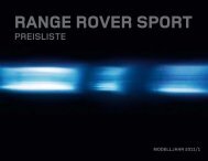 Range Rover Sport PREISE - Schwabengarage AG