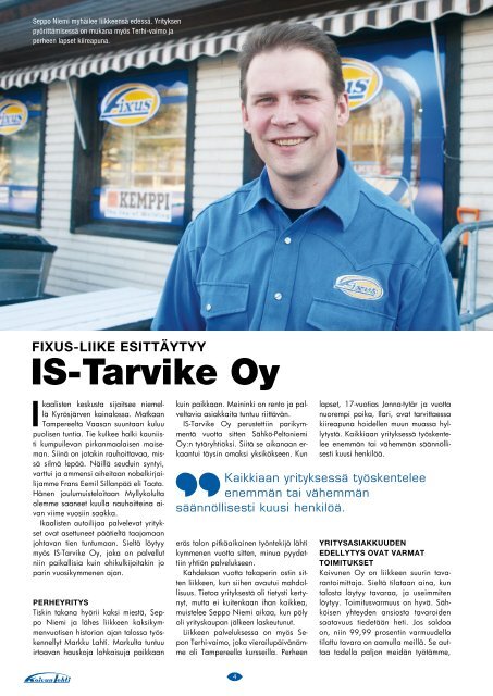 Ikaalinen / IS-Tarvike Oy - Fixus