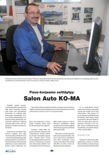 Salo / Salon Auto KO-MA - Fixus