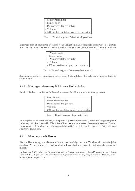 Röntgenkleinwinkelstreuung an teilkristallinen Polymeren