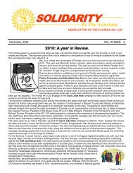 December - Florida AFL-CIO