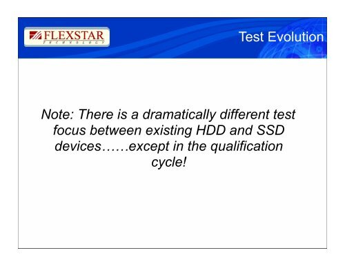 Performance and Reliability - Flash Memory Summit