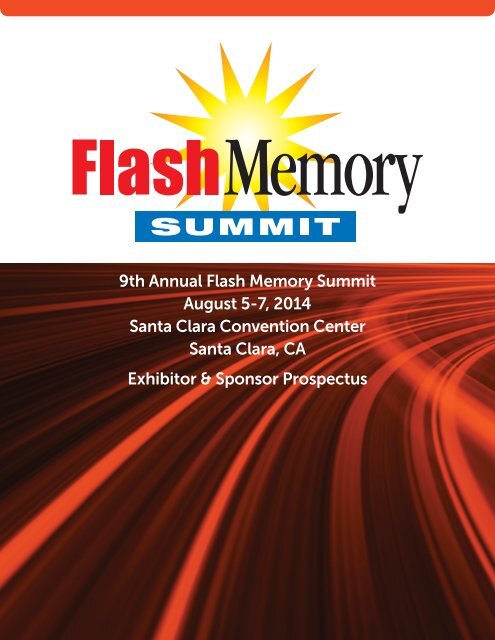 2013 Exhibitor Prospectus - Flash Memory Summit