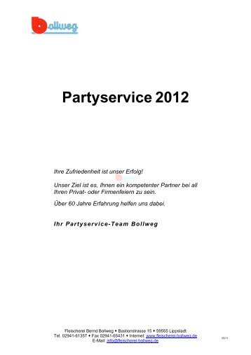 Download - Fleischerei und Partyservice Bollweg in Lippstadt